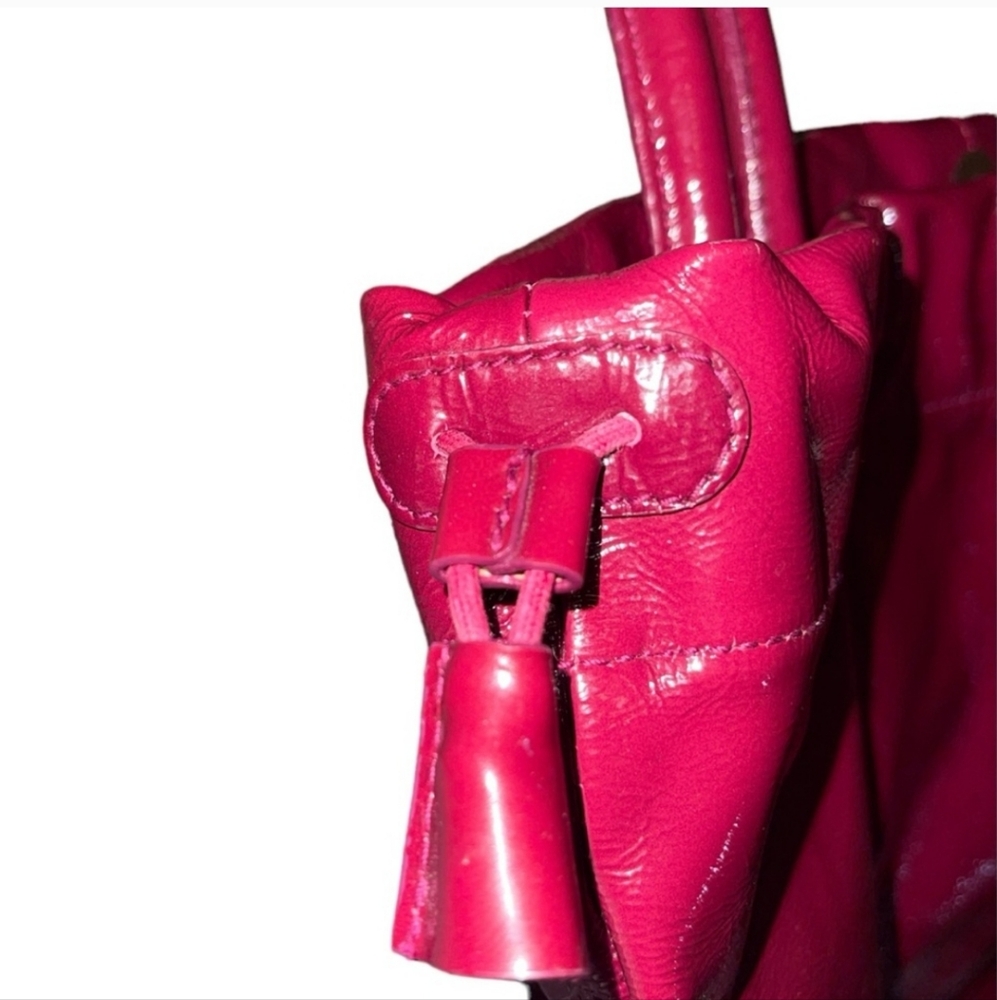 FURLA Patent Leather Hobo EUC - Picture 10 of 14